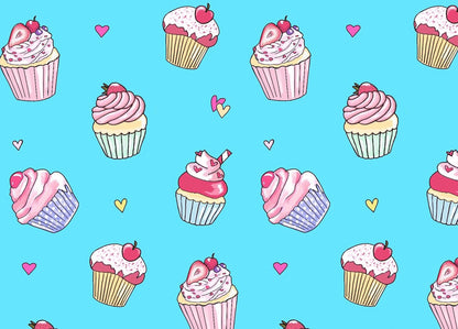 I Heart Cupcakes Women's Retro Rara Apron